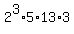 2%5E3%2A5%2A13%2A3
