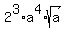 2%5E3%2Aa%5E4%2Asqrt%28a%29