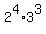 2%5E4%2A3%5E3