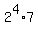 2%5E4%2A7
