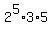 2%5E5%2A3%2A5