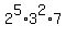 2%5E5%2A3%5E2%2A7