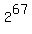 2%5E67