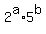2%5Ea%2A5%5Eb