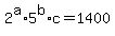 2%5Ea%2A5%5Eb%2Ac=1400