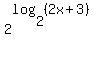 2%5Elog%282%2C%282x+%2B+3%29%29