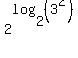 2%5Elog%282%2C+%283%5E2%29%29