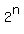 2%5En