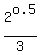 2%5Eo.5%2F3
