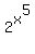 2%5Ex%5E5