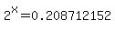 2%5Ex+=+0.208712152