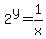2%5Ey+=+1%2Fx