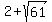 2+%2B+sqrt%2861%29