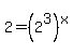 2+=+%282%5E3%29%5Ex