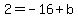 2+=+-16%2Bb