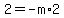 2+=+-m%2A2+