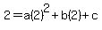 2+=+a%282%29%5E2%2Bb%282%29%2Bc