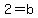 2+=+b