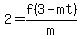 2+=+f%283-mt%29%2Fm