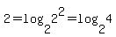 2+=+log%282%2C2%5E2%29+=+log%282%2C4%29