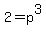 2+=+p%5E3
