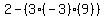 2+-%283%28-+3%29%2A%289%29%29