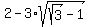 2+-+3%2Asqrt%28sqrt%283%29-1%29