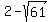 2+-sqrt%2861%29