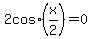 2+cos%28x%2F2%29=0