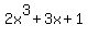 2+x%5E3+%2B+3+x+%2B+1