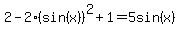 2-2%28sin%28x%29%29%5E2%2B1=5sin%28x%29
