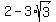 2-3%2Asqrt%283%29