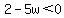 2-5w%3C0
