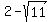 2-sqrt%2811%29