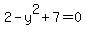 2-y%5E2%2B7=0
