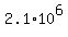 2.1%2A10%5E6