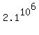 2.1%5E10%5E6