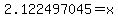 2.122497045=x%29
