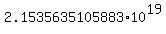 2.1535635105883%2A10%5E19