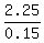 2.25%2F0.15