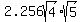 2.256sqrt%284%29%2Asqrt%285%29