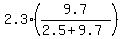 2.3%2A%289.7%2F%282.5%2B9.7%29%29