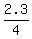 2.3%2F4