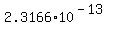 2.3166+%2A+10%5E%28-13%29
