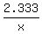 2.333%2Fx
