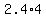 2.4%2A4+