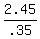 2.45%2F.35