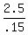 2.5%2F.15