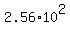 2.56%2A10%5E2