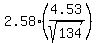 2.58%284.53%2Fsqrt%28134%29%29